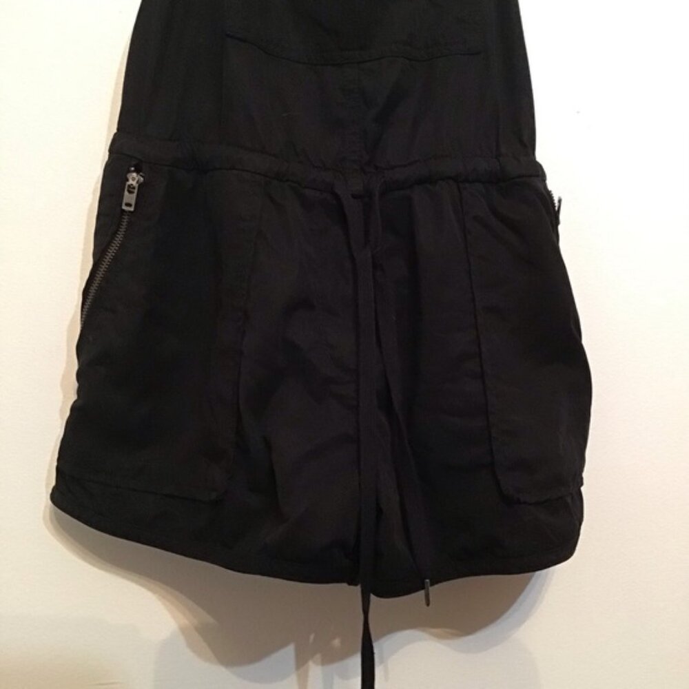 Aritzia Wilfred Free Beatriz RomperDrawstring overall romper Black - Picture 9 of 11